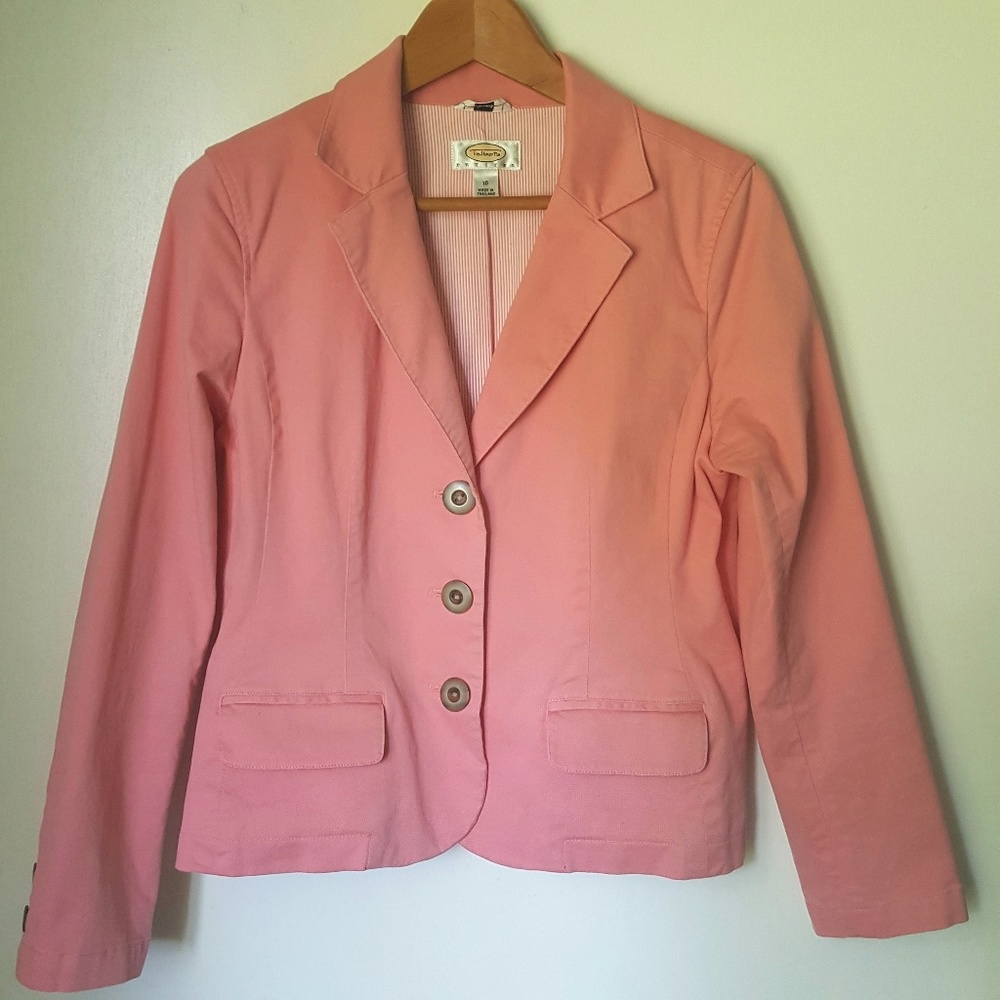Talbots Pink Blazer